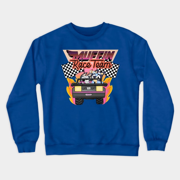 Muffin Race team Crewneck Sweatshirt by USA.DEMOCRACY